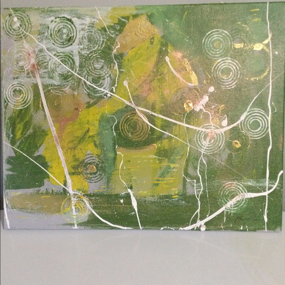 Original abstract Painting 16x20